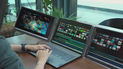 Lumis Duo - One-Cable Dual Monitor